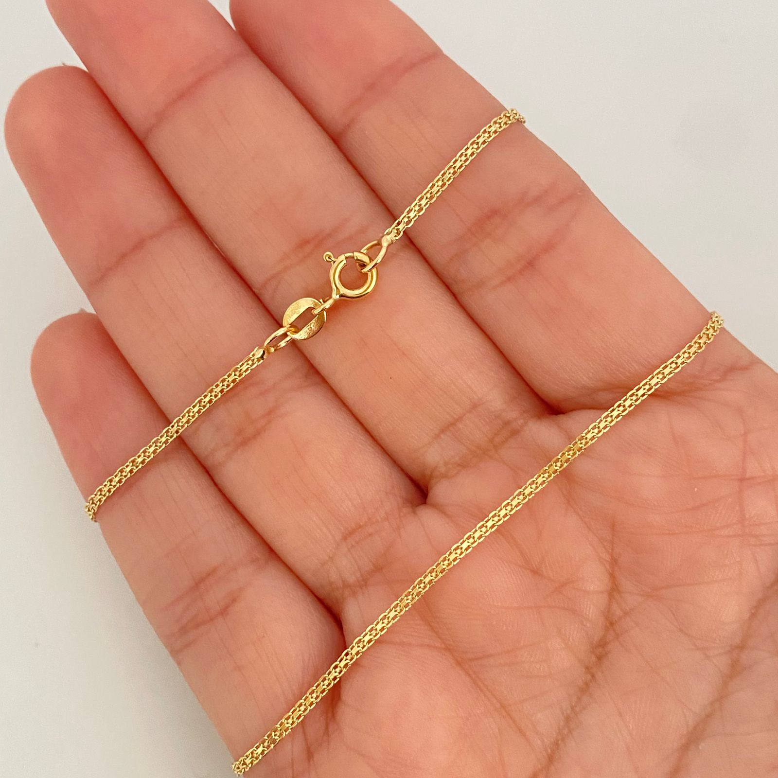 Cadena It mini china Oro amarillo 18k 2,15 Gr / 1,4 mm / 40 Cm